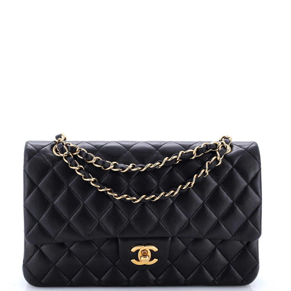Chanel Medium Classic Double Flap Bag Quilted Lambskin